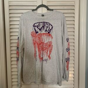 Fetid death metal band long sleeve shirt
